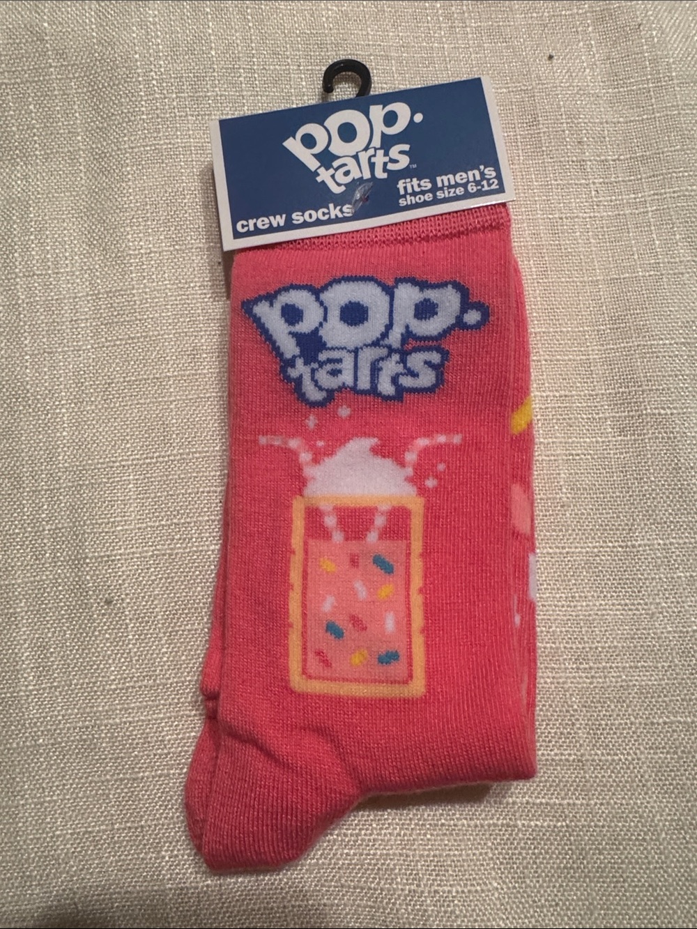 Pink Crew Socks - Branded Party Socks